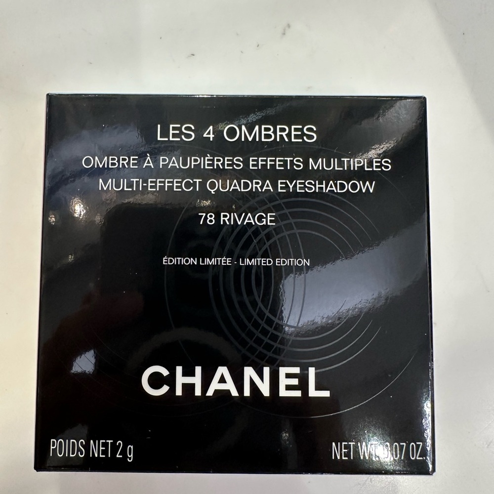 CHANEL LES 4 OMBRES Multi-Effect Quadra Eyeshadow - #78 RIVAGE, Spring 2024